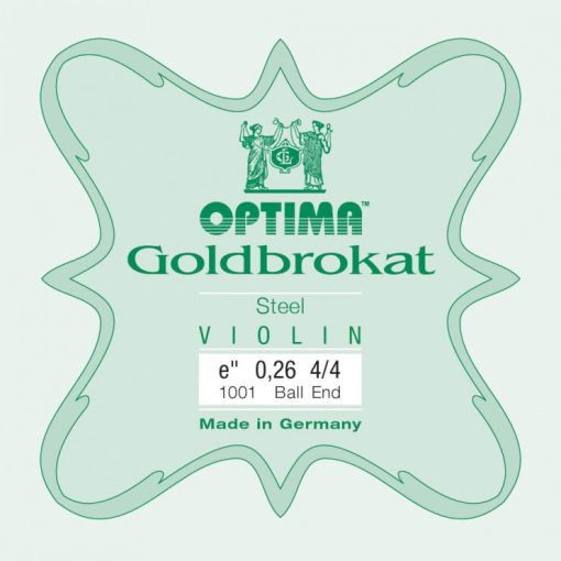 Cuerda de violín Optima Goldbrokat bola 0,26