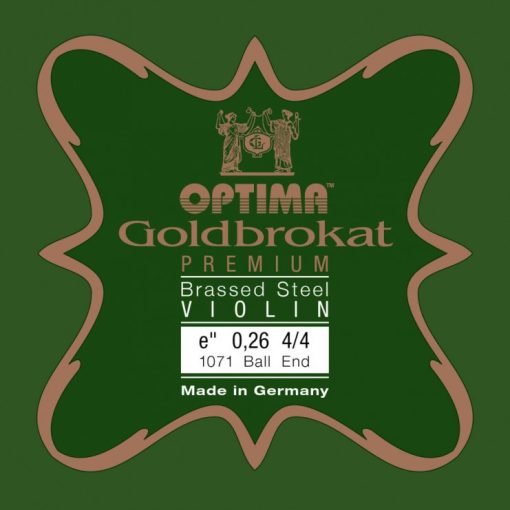 Cuerda violin Optima Goldbrokat Premium Brassed 1071 1 Mi Bola 026 Medium