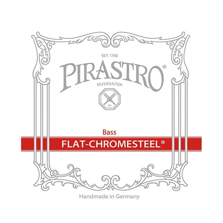 Set-de-cuerdas-contrabajo-Pirastro-Flat-Chromsteel-Soloist-Medium