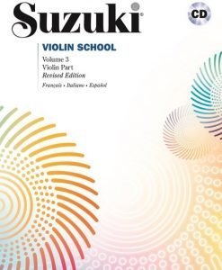 Libro suzuki violín con CD volumen 3