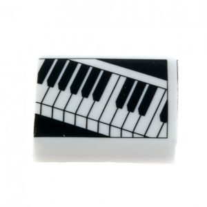 Goma teclado de piano